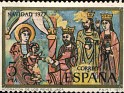 Spain 1977 Christmas 5 PTA Multicolor Edifil 2446. Uploaded by Mike-Bell